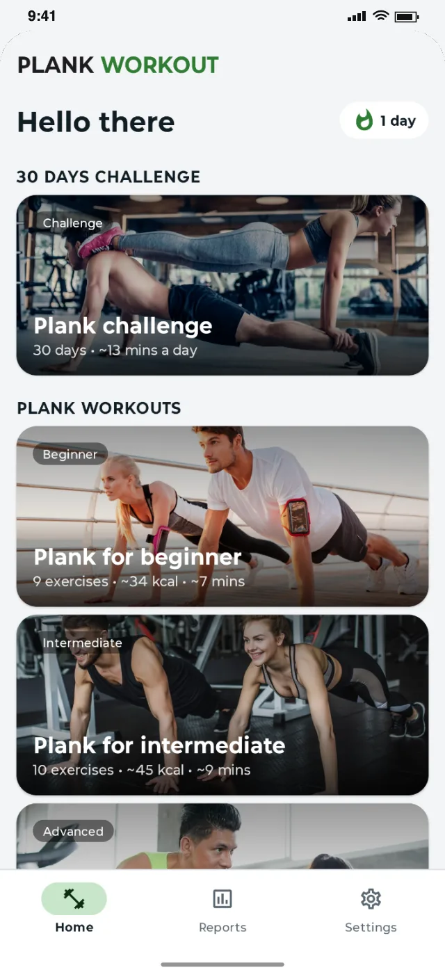 Plank Workout: The challenge and three levels
