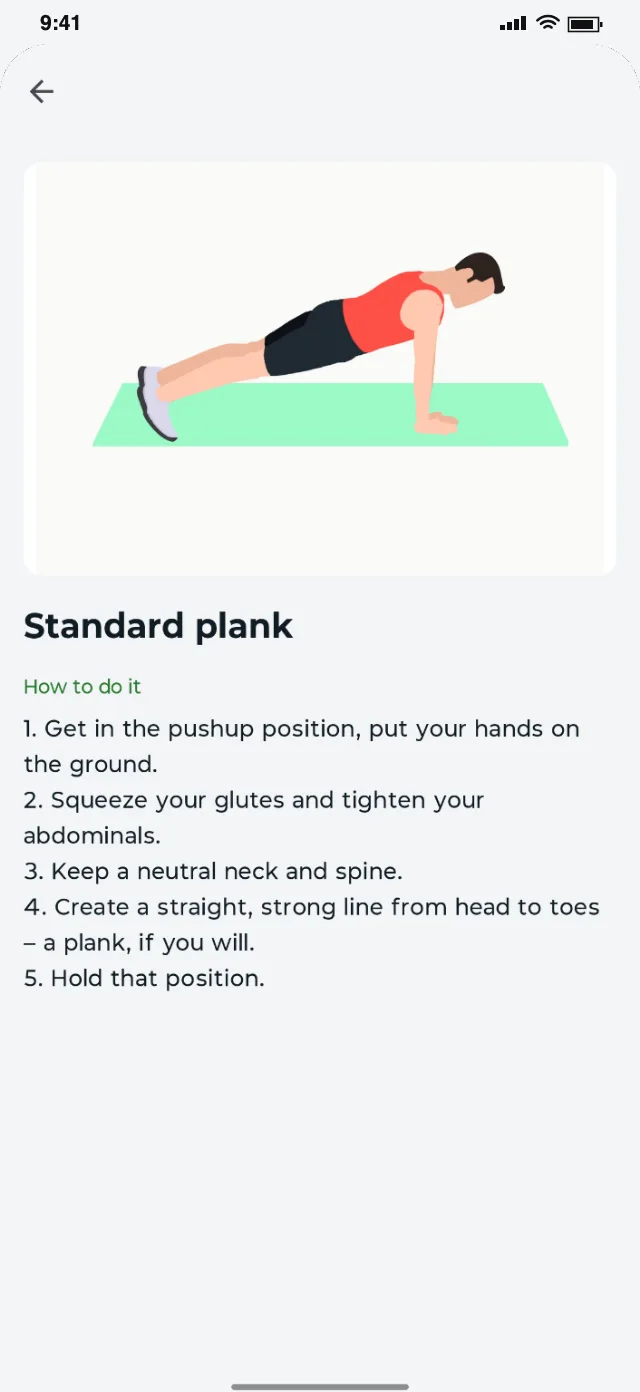 Plank Workout: Video and step-by-step tips